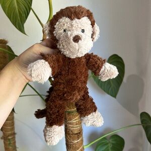 RARE Jellycat Chocolate and Cream Plush Monkey